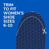 image of trim to fit your shoe size 6-10