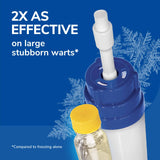 image of 2x as effective on large warts