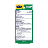 image of the back of packaging of the ingrown toenail reliever