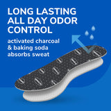 Stay Odor-Free & Dry Comfort Insoles with Odor-X®