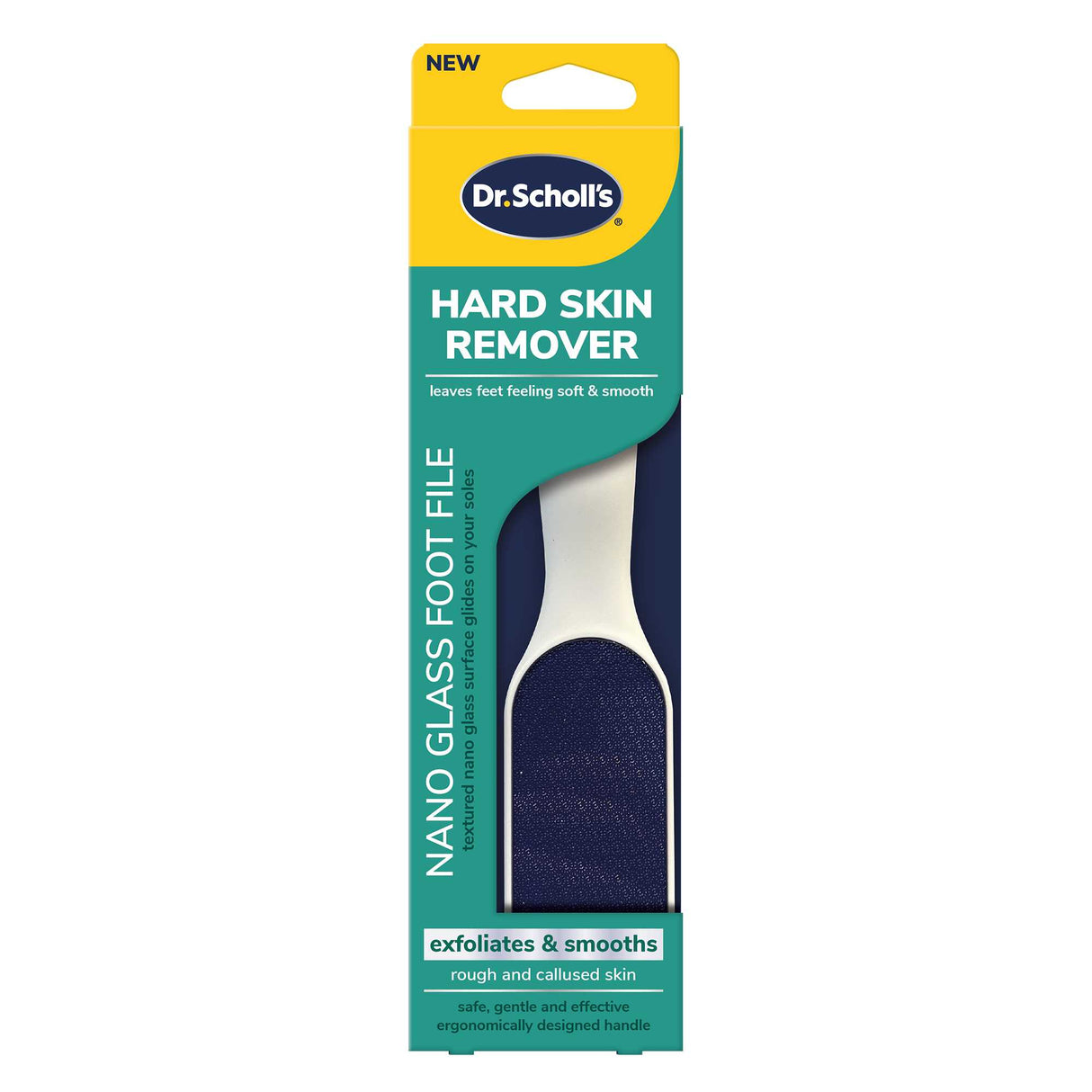 image of the front packaging of the hard skin remover