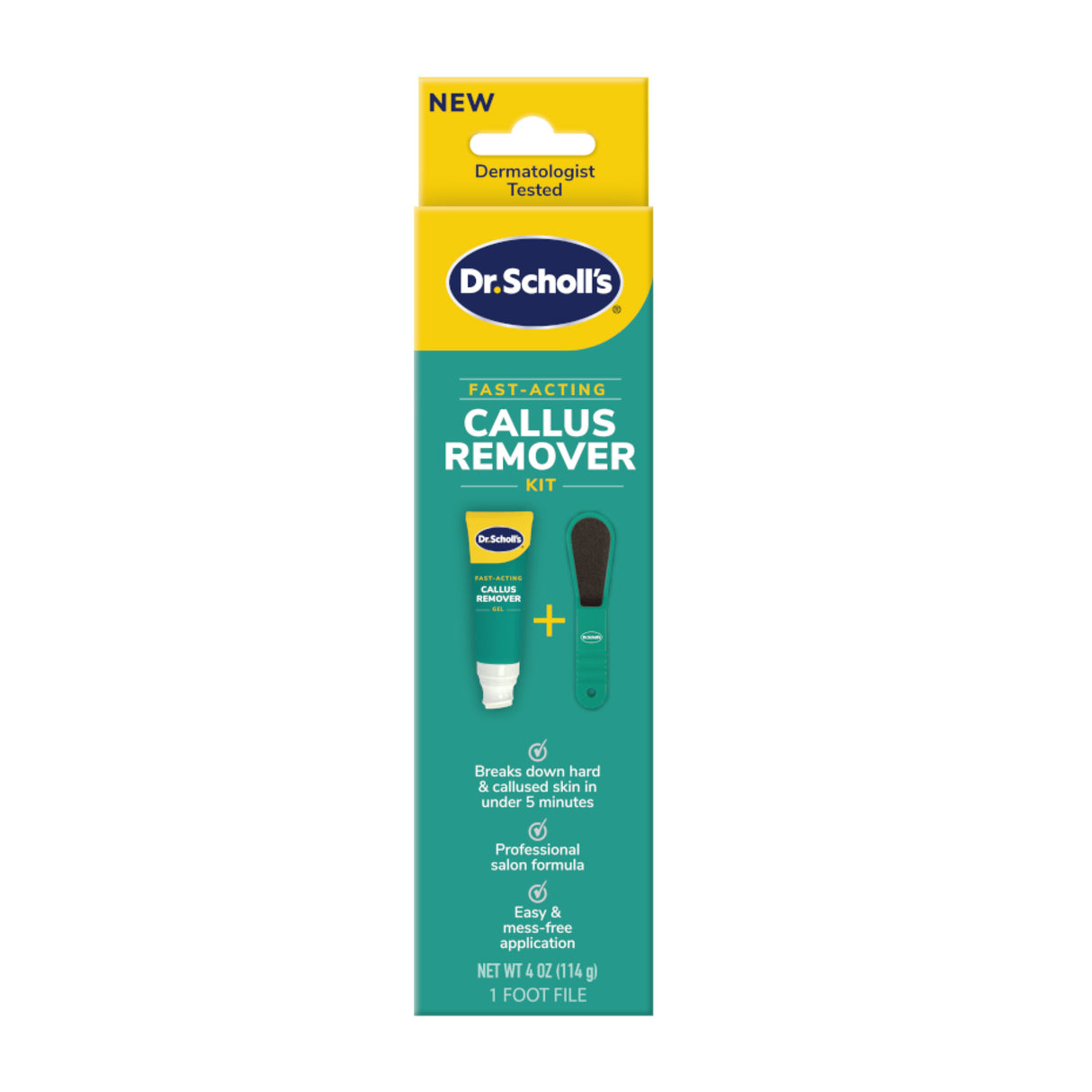 image of fast acting callus remover kit