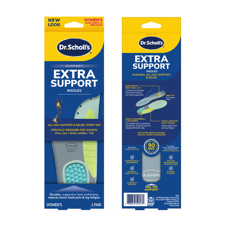 image of women's extra support insole